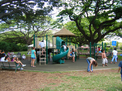 Honolulu Zoo playground