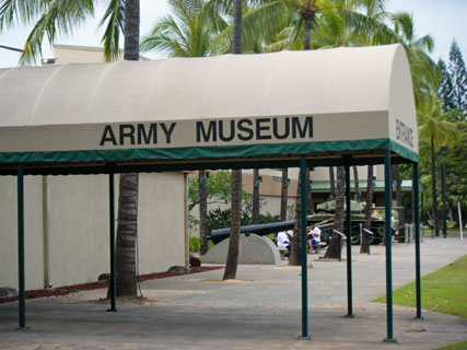 Army Museum entrance - Honolulu