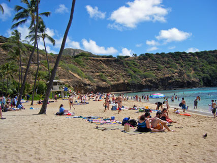 Hanauma Bay beach - Hawaii