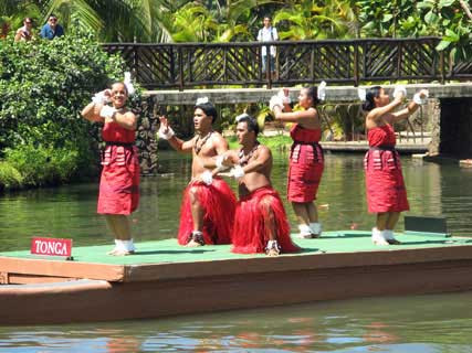 canoe pageant in Hawaii