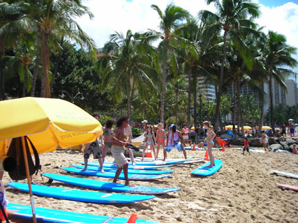 Waikiki Surfing lessons