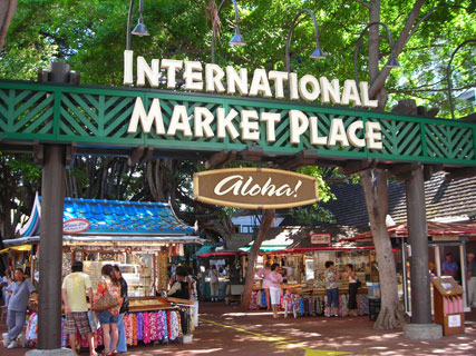 International Market Place in Waikiki Beach
