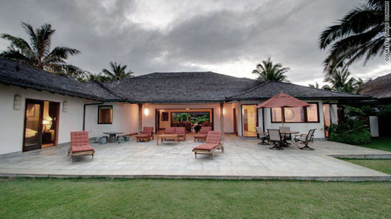 Obama Kailua rental house - 2011