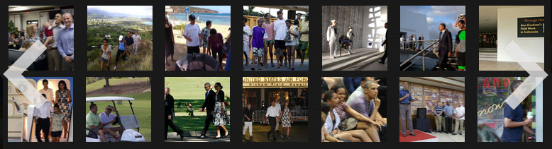 Obama Hawaii photogallery 2011-2013